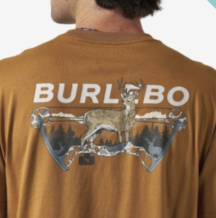 SHORT SLEEVE TEE - BOW HUNTER - LIGHT BROWN