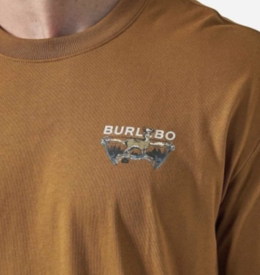 SHORT SLEEVE TEE - BOW HUNTER - LIGHT BROWN