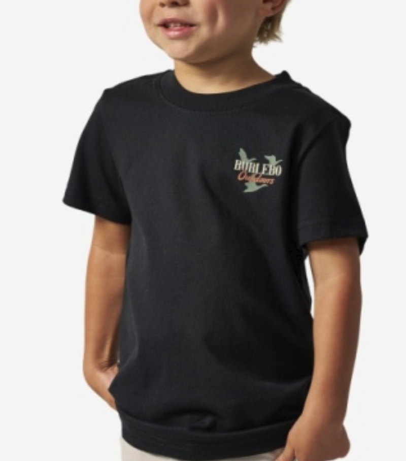 YOUTH SHORT SLEEVE TEE - FIELD COMPANION - BLACK