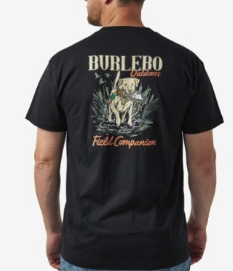 SHORT SLEEVE TEE - FIELD COMPANION - BLACK