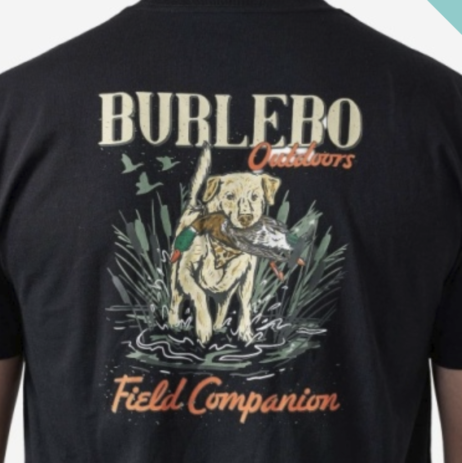 SHORT SLEEVE TEE - FIELD COMPANION - BLACK