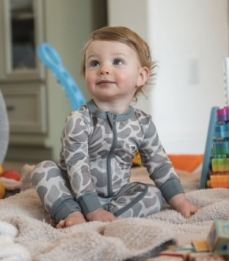 BABY ZIP UP-Classic Deer Camo
