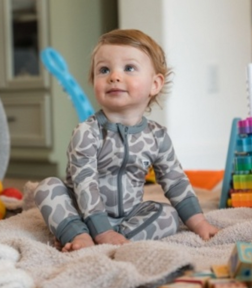 BABY ZIP UP-Classic Deer Camo