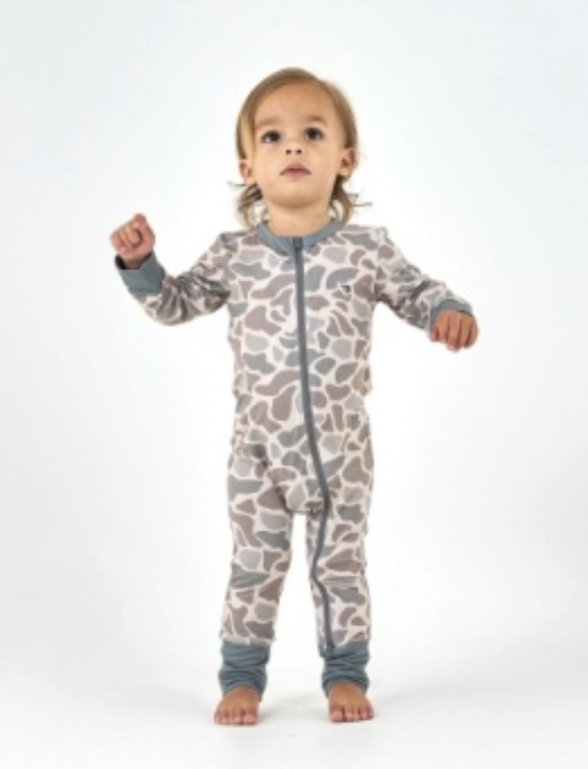 BABY ZIP UP-Classic Deer Camo