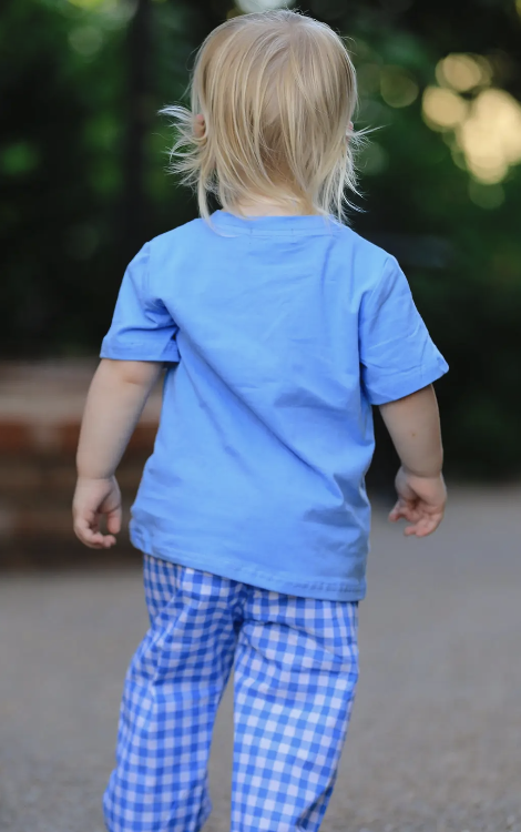 Blue Pumpkin Smock Embroidery set