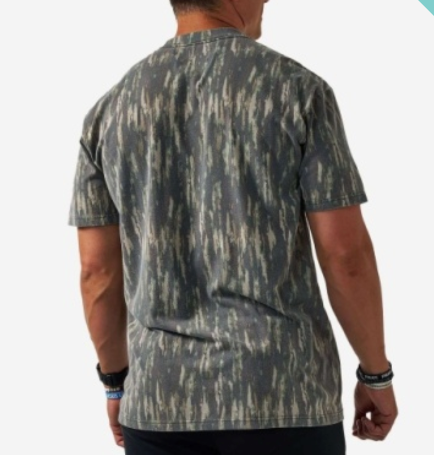 VINTAGE WASHED TEE - MIDLAND CAMO