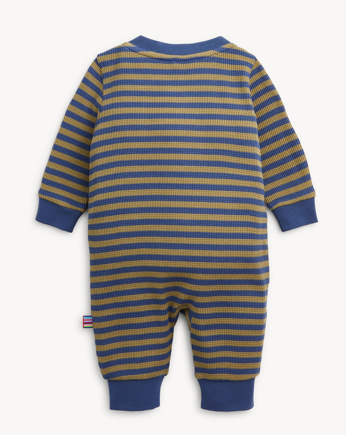 Olive & Navy Magnetic Romper