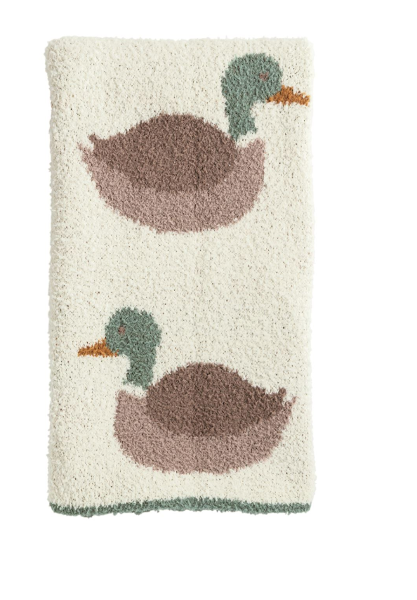 Mallard Chenille Blanket
