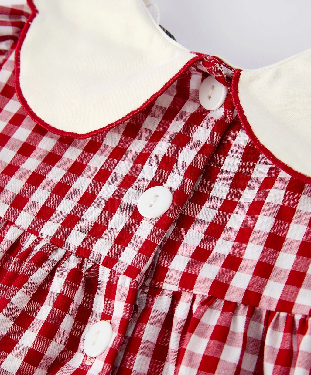 Christmas Tree Plaid Girls Dress