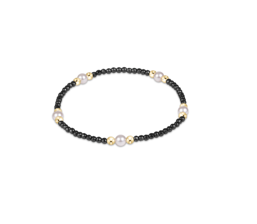 Purpose Pearl 4mm -Faceted Hematite