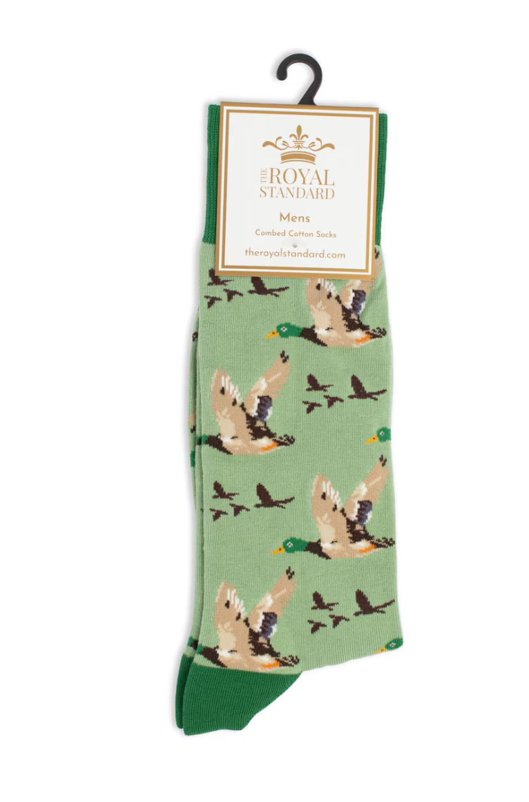 Men's Flying Mallard Socks