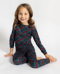 Kid's Layton Plaid Long Sleeve Pajamas