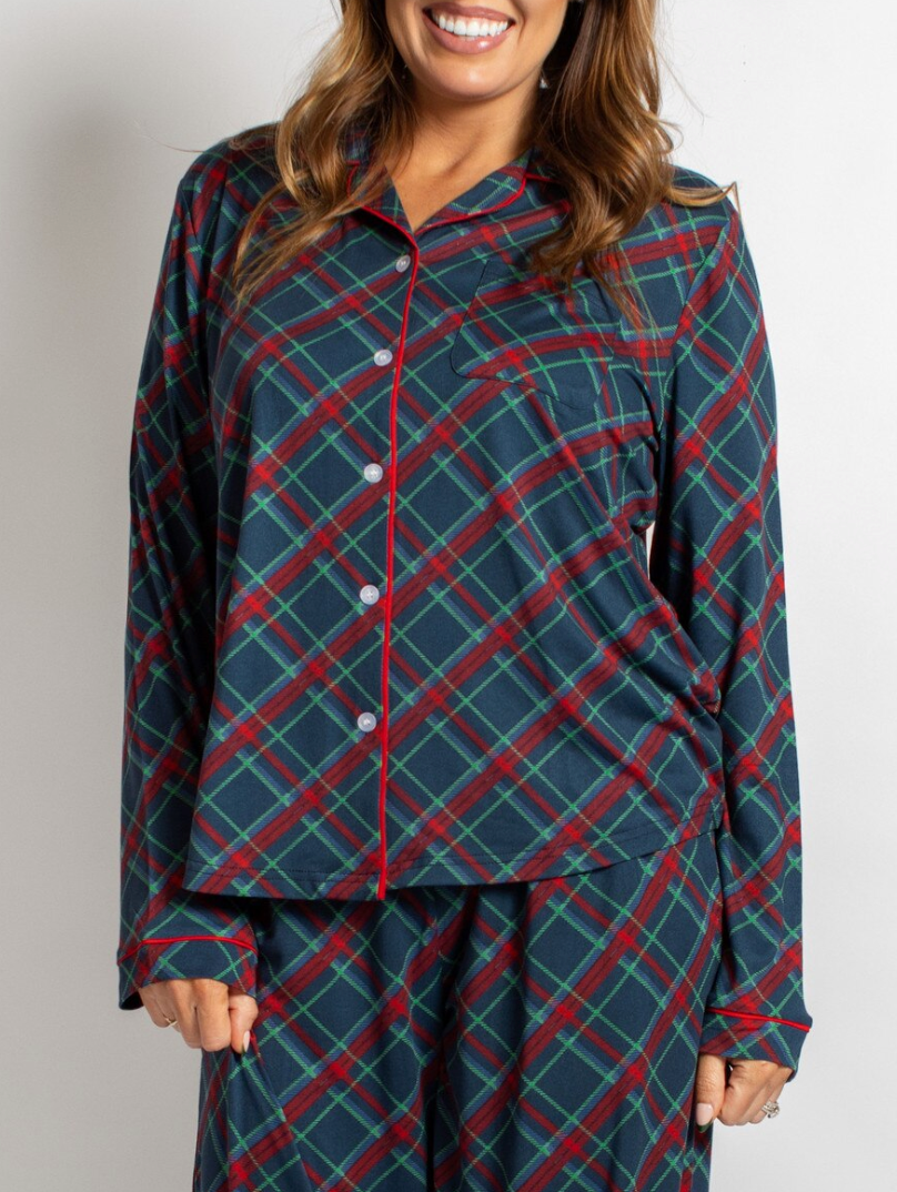 Layton Plaid Pajama Set