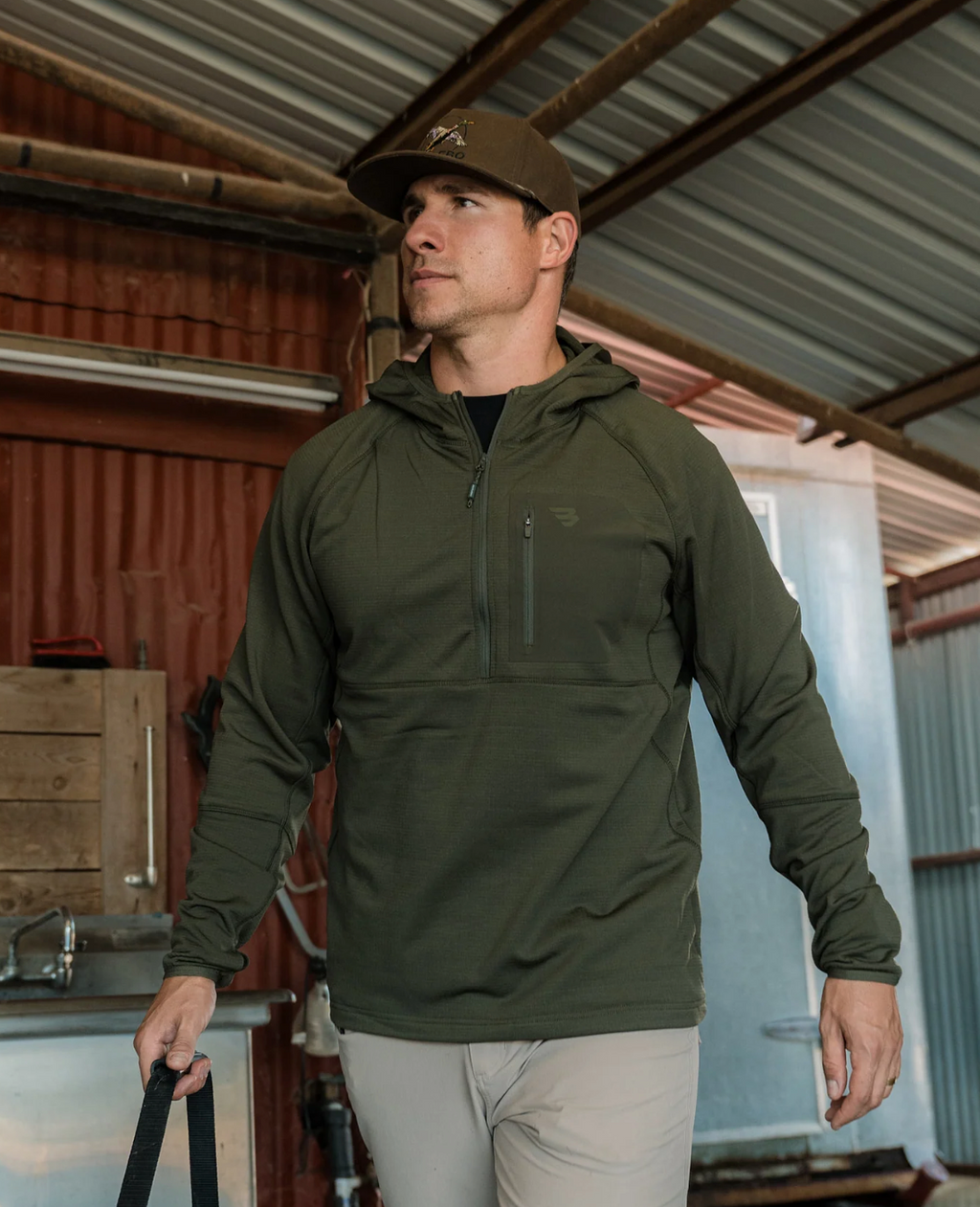 BLAZE TECH QUARTER ZIP
