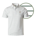 Driftwood Polo-Green/White