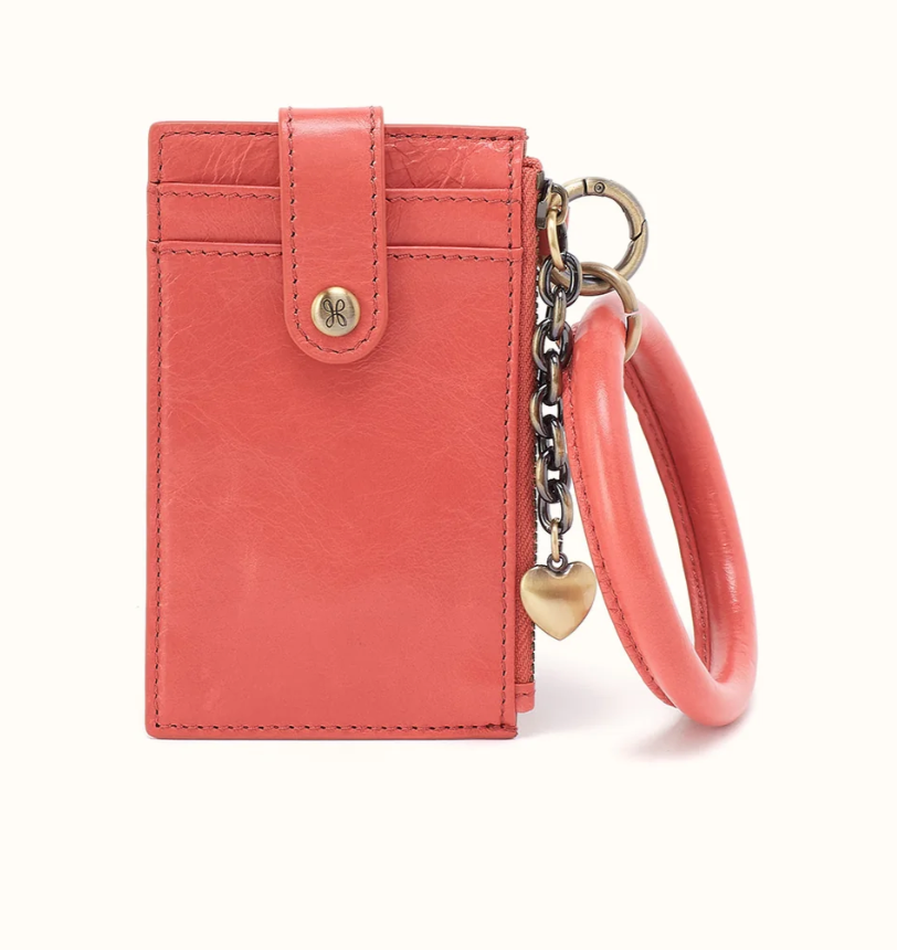 Pink Mirage Ring Credit Card Wristlet