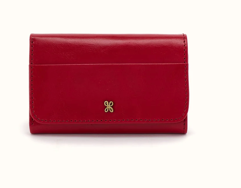 True Red Jill Trifold Wallet