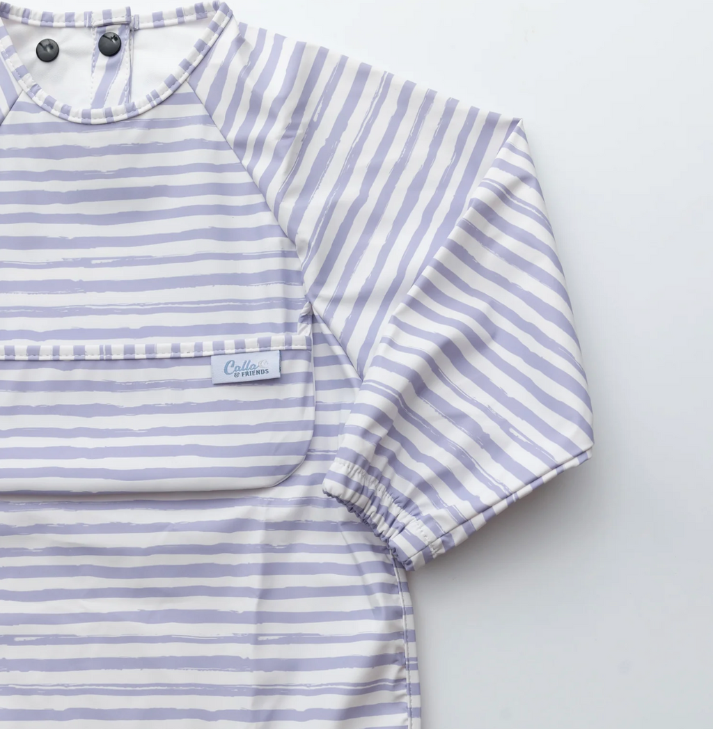 The Grayson Long Sleeve Bib- Lilac