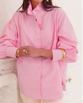Chic French Romance Ruffle Shirt