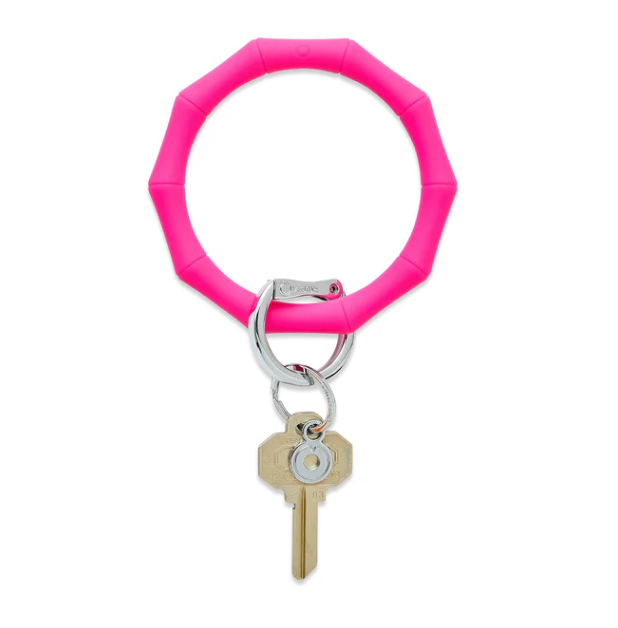 Key Ring Silicone-Bamboo