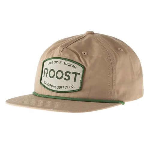 Roost Oldschool Patch - Khaki Hat