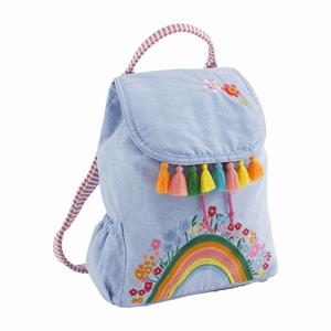 Rainbow Drawstring Backpack