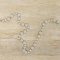 Gray Bead Garland