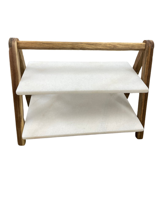 Tiered Marble Serving Tray