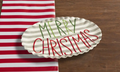 Merry Christmas Platter