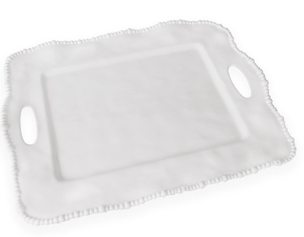 VIDA Alegria Rectangle Tray w/handles