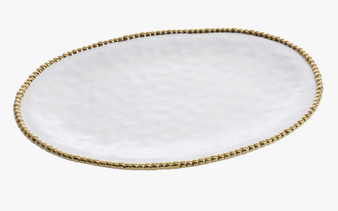 Large Oval Platter-Gold