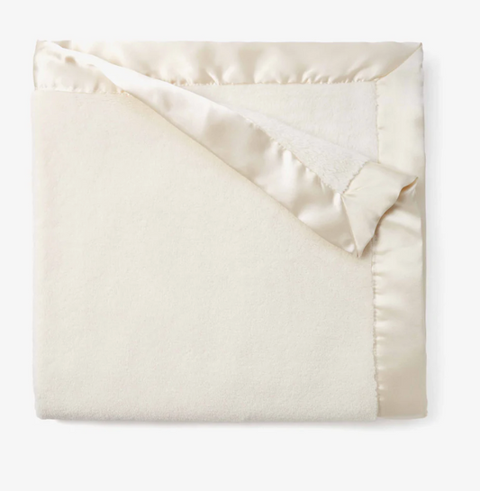 Cream Elegant Baby Blanket