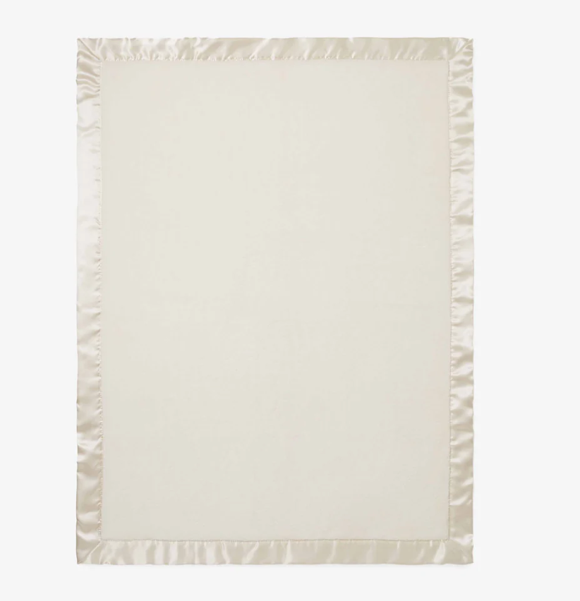 Cream Elegant Baby Blanket