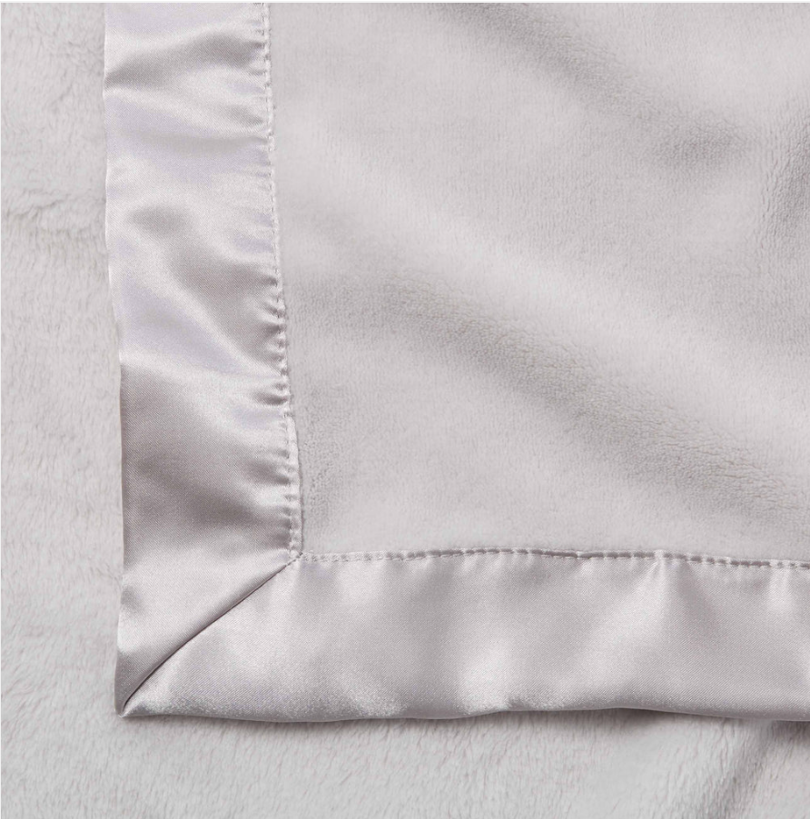 Grey Elegant Baby Blanket