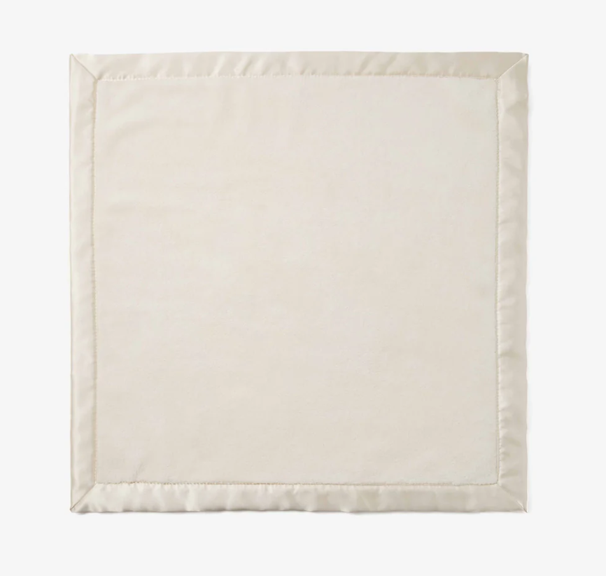 Cream Elegant Baby Mini Blanket