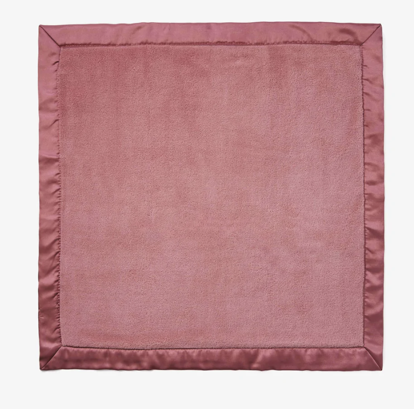Mauve Elegant Baby Mini Blanket