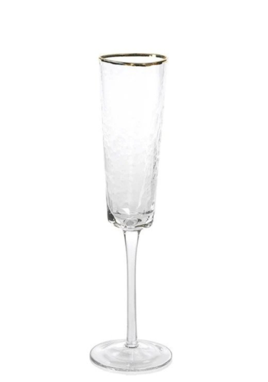 Triangular Champagne Flute - Set of 2