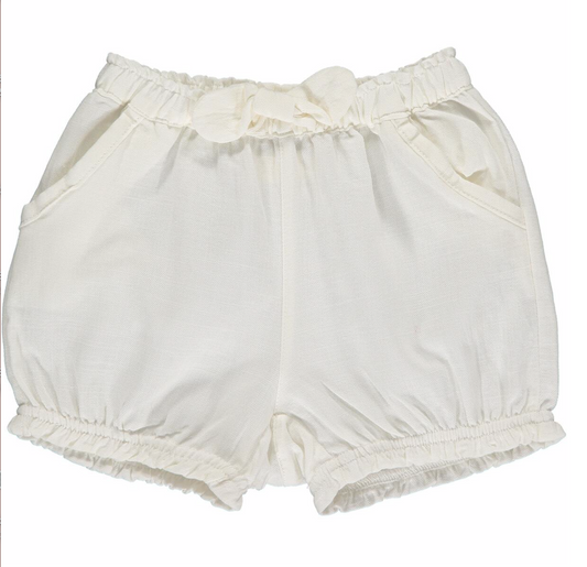 White Baby Lucy Shorts