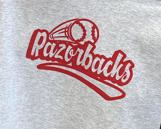 Youth Razorback Baseball T-Shirt